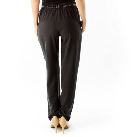 BCBG MaxAzria Black Drawstring Pants - Picture 3 of 3